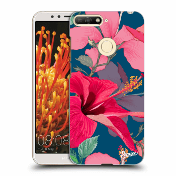 Etui na Huawei Y6 Prime 2018 - Hibiscus