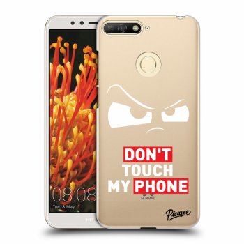 Etui na Huawei Y6 Prime 2018 - Cloudy Eye - Transparent