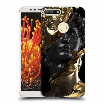 Etui na Huawei Y6 Prime 2018 - Gold - Black
