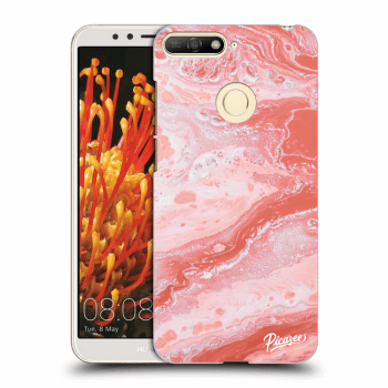 Picasee ULTIMATE CASE pro Huawei Y6 Prime 2018 - Red liquid