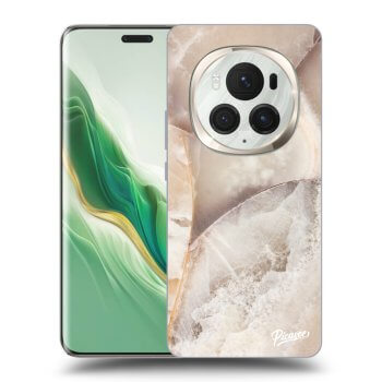 Etui na Honor Magic6 Pro - Cream marble