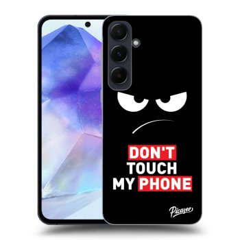 Etui na Samsung Galaxy A55 5G A556B - Angry Eyes - Transparent