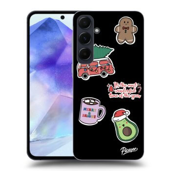 Picasee ULTIMATE CASE pro Samsung Galaxy A55 A556B - Christmas Stickers