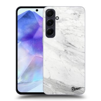 Etui na Samsung Galaxy A55 A556B - White marble
