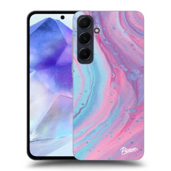 Etui na Samsung Galaxy A55 5G A556B - Pink liquid