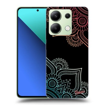 Etui na Xiaomi Redmi Note 13 4G - Flowers pattern
