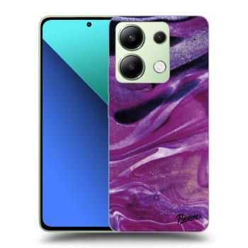 Etui na Xiaomi Redmi Note 13 4G - Purple glitter