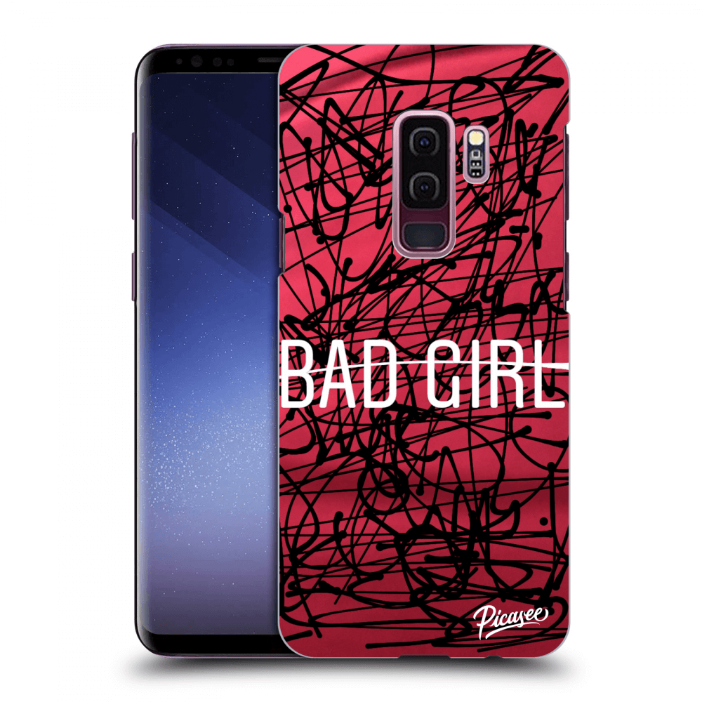 Picasee silikonowe przeźroczyste etui na Samsung Galaxy S9 Plus G965F - Bad girl