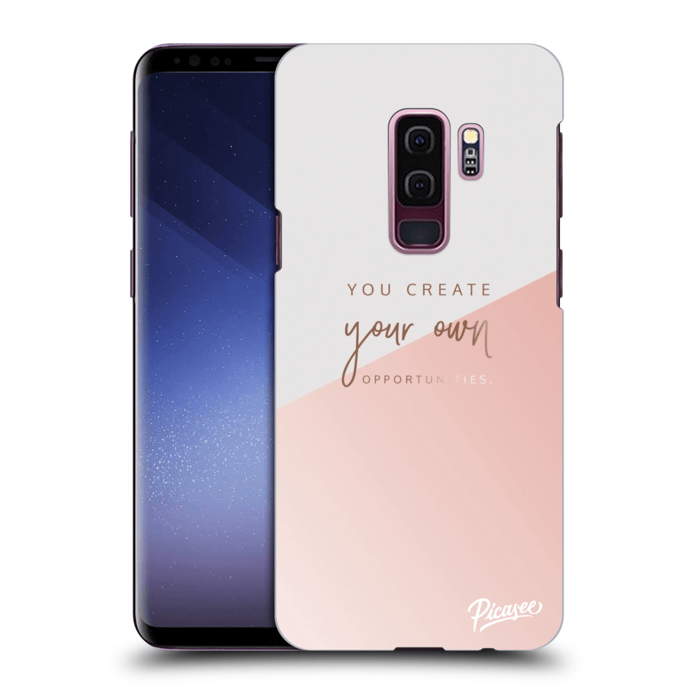 Picasee silikonowe czarne etui na Samsung Galaxy S9 Plus G965F - You create your own opportunities
