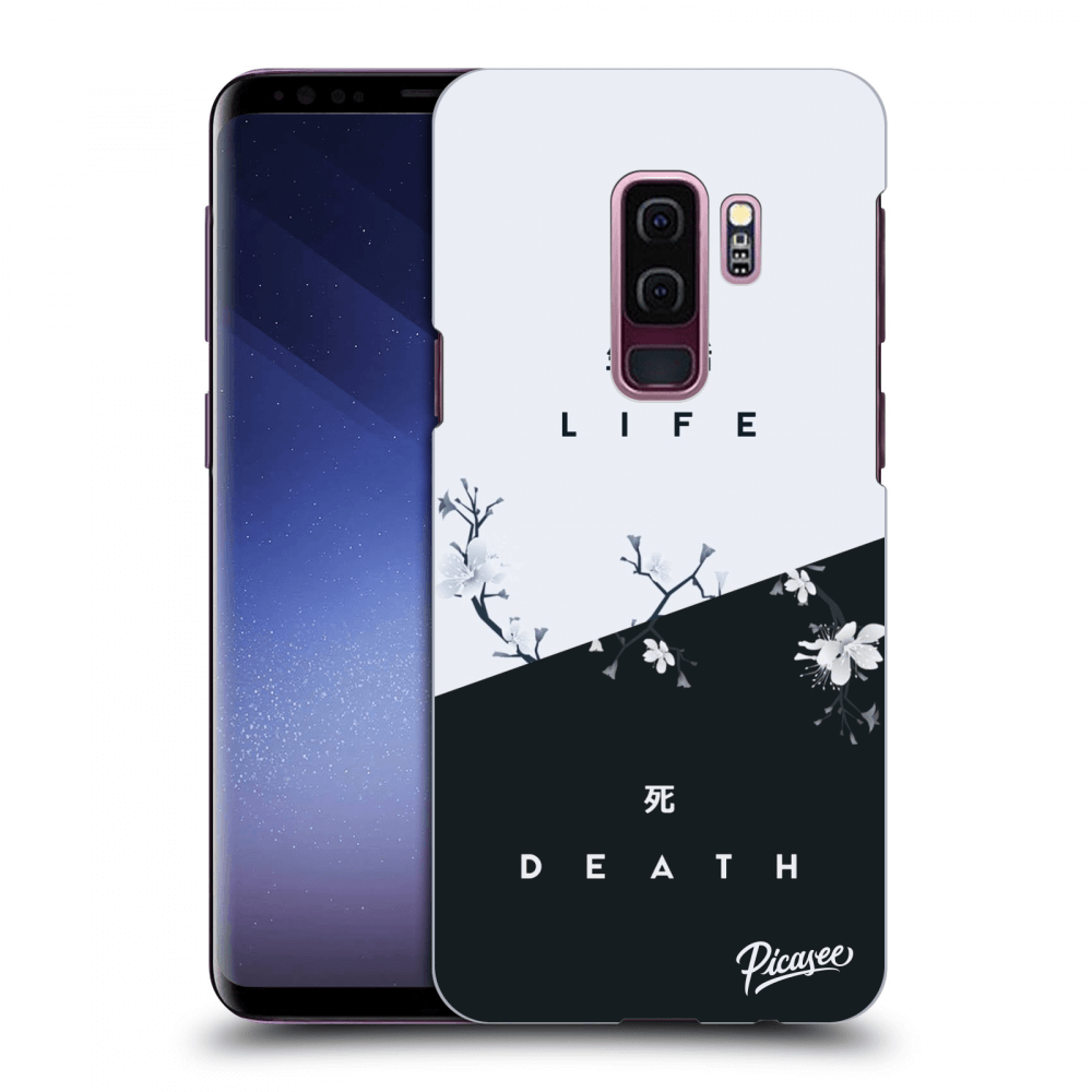 Picasee silikonowe czarne etui na Samsung Galaxy S9 Plus G965F - Life - Death