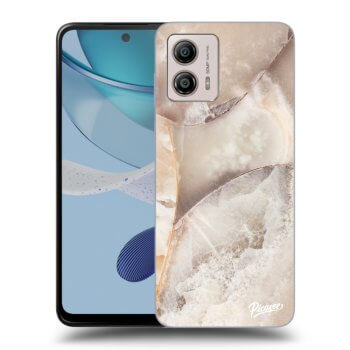 Etui na Motorola Moto G53 5G - Cream marble