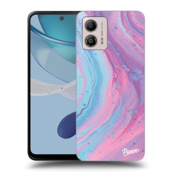 Etui na Motorola Moto G53 5G - Pink liquid