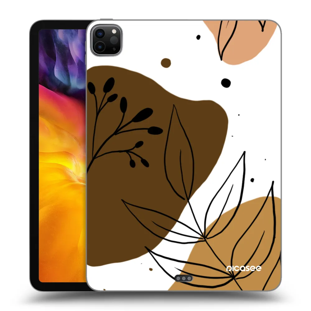 Picasee silikonowe czarne etui na Apple iPad Pro 11" 2024 (7.gen.) - Boho style