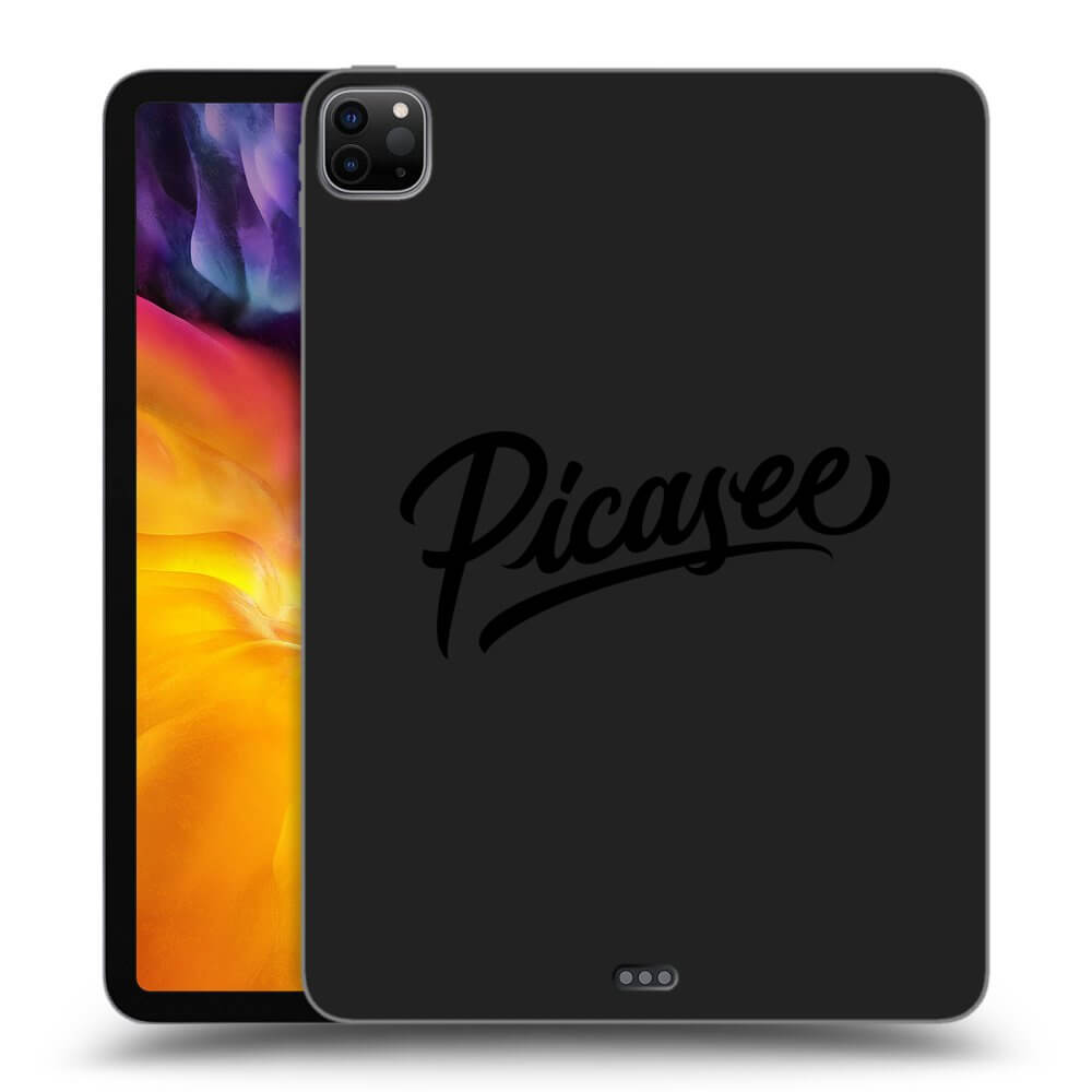 Picasee silikonowe czarne etui na Apple iPad Pro 11" 2024 (7.gen.) - Picasee - old logo - black