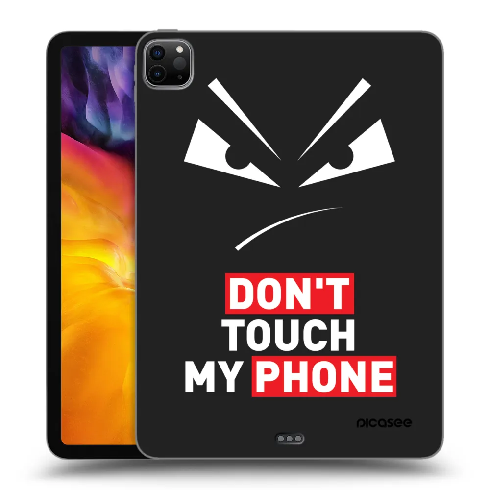 Picasee silikonowe czarne etui na Apple iPad Pro 11" 2024 (7.gen.) - Evil Eye - Transparent