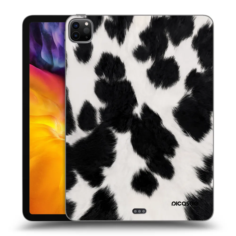 Picasee silikonowe czarne etui na Apple iPad Pro 11" 2024 (7.gen.) - Black Moo