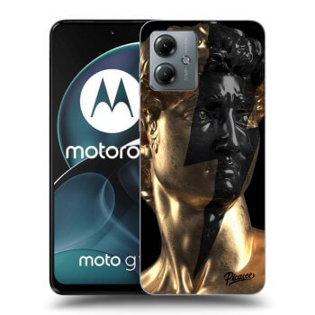 Etui na Motorola Moto G14 - Wildfire - Gold