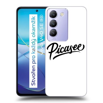 Etui na Vivo V40 SE 5G - Picasee - old logo - black