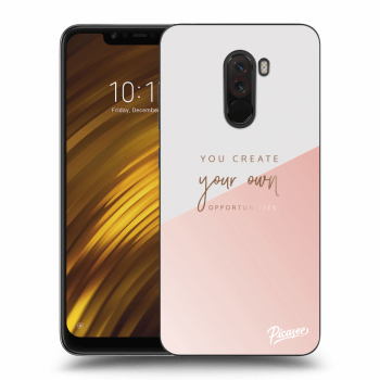 Picasee silikonowe mleczne etui do Xiaomi Pocophone F1 - You create your own opportunities