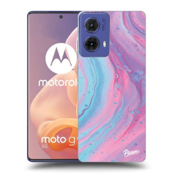 Etui na Motorola Moto G85 - Pink liquid