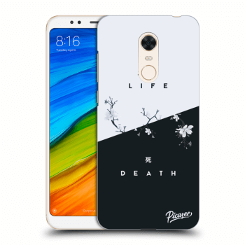 Picasee silikonowe przeźroczyste etui na Xiaomi Redmi 5 Plus Global - Life - Death