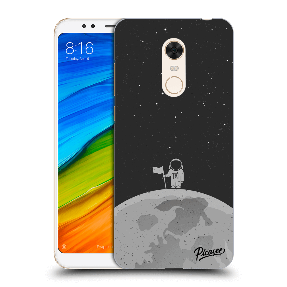 Picasee silikonowe przeźroczyste etui na Xiaomi Redmi 5 Plus Global - Astronaut