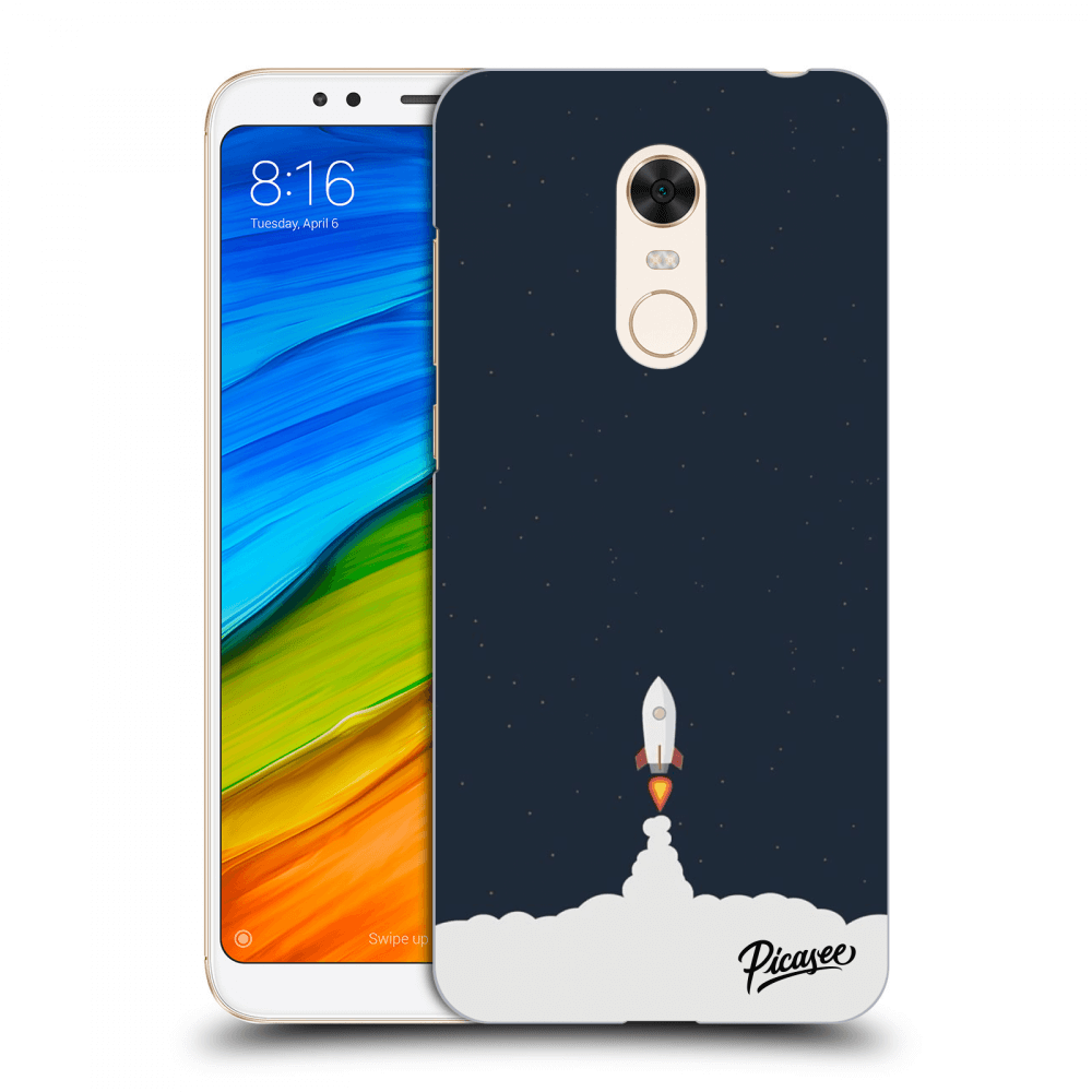 Picasee silikonowe przeźroczyste etui na Xiaomi Redmi 5 Plus Global - Astronaut 2