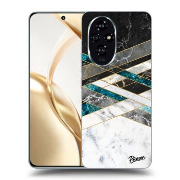 Etui na Honor 200 Pro 5G - Black & White geometry