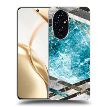 Etui na Honor 200 Pro 5G - Blue geometry