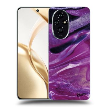 Etui na Honor 200 Pro 5G - Purple glitter