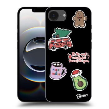 Etui na Apple iPhone 16e - Christmas Stickers