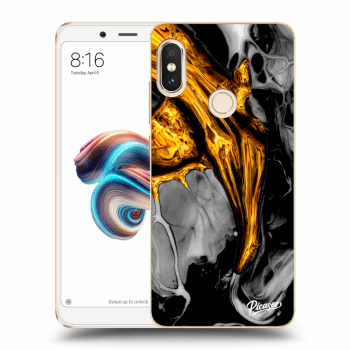 Etui na Xiaomi Redmi Note 5 Global - Black Gold