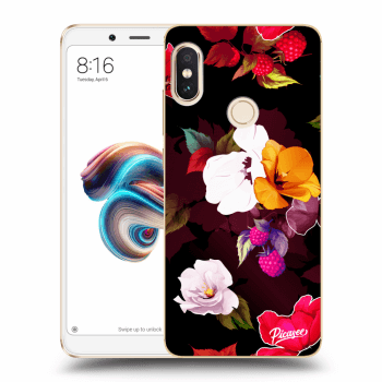 Etui na Xiaomi Redmi Note 5 Global - Flowers and Berries