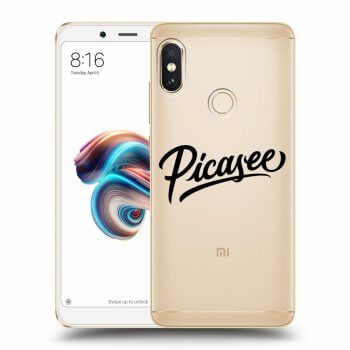 Etui na Xiaomi Redmi Note 5 Global - Picasee - old logo - black