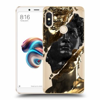 Etui na Xiaomi Redmi Note 5 Global - Gold - Black