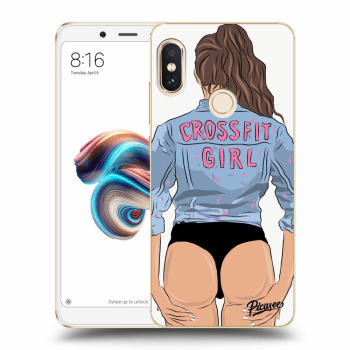 Etui na Xiaomi Redmi Note 5 Global - Crossfit girl - nickynellow