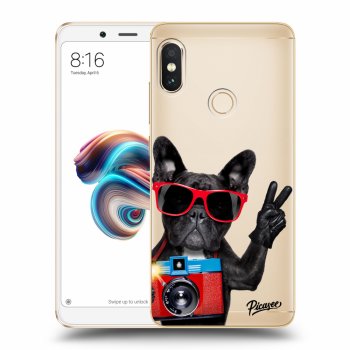 Etui na Xiaomi Redmi Note 5 Global - French Bulldog