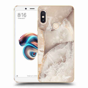 Etui na Xiaomi Redmi Note 5 Global - Cream marble