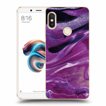 Etui na Xiaomi Redmi Note 5 Global - Purple glitter