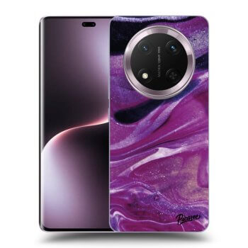 Etui na Honor Magic7 Lite 5G - Purple glitter
