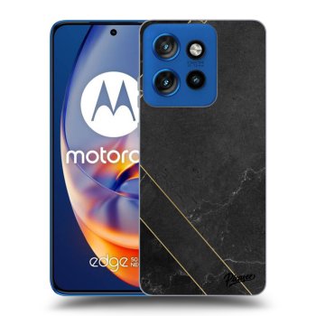 Etui na Motorola Edge 50 Neo - Black tile