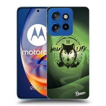 Etui na Motorola Edge 50 Neo - Wolf life