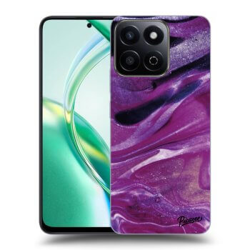 Etui na Honor 200 Smart 5G - Purple glitter