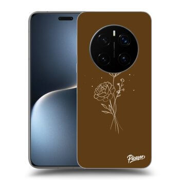 Etui na Honor Magic7 Pro 5G - Brown flowers
