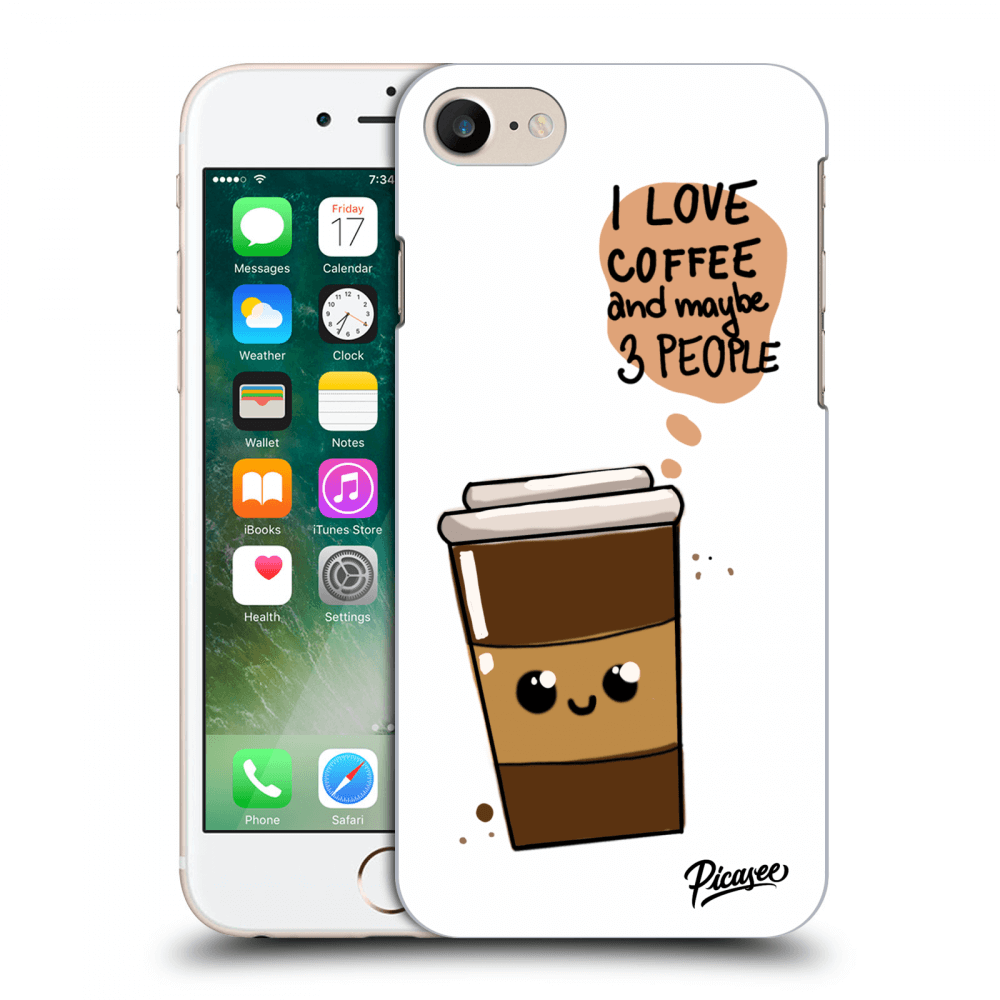 Picasee ULTIMATE CASE pro Apple iPhone 7 - Cute coffee