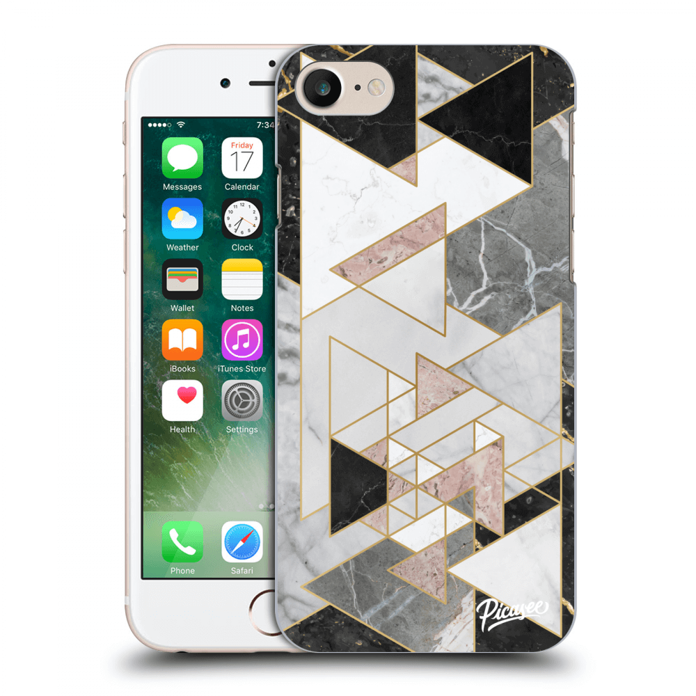 Picasee ULTIMATE CASE pro Apple iPhone 7 - Light geometry