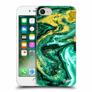 Etui na Apple iPhone 7 - Green Gold