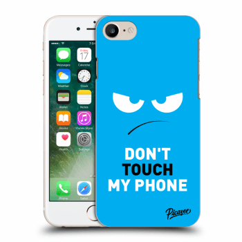 Etui na Apple iPhone 7 - Angry Eyes - Blue
