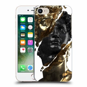 Etui na Apple iPhone 7 - Gold - Black