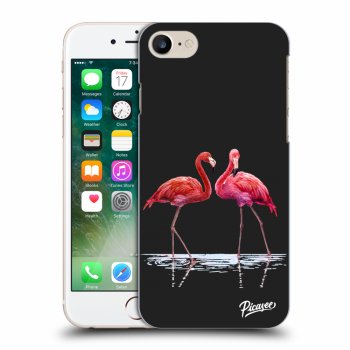 Etui na Apple iPhone 7 - Flamingos couple
